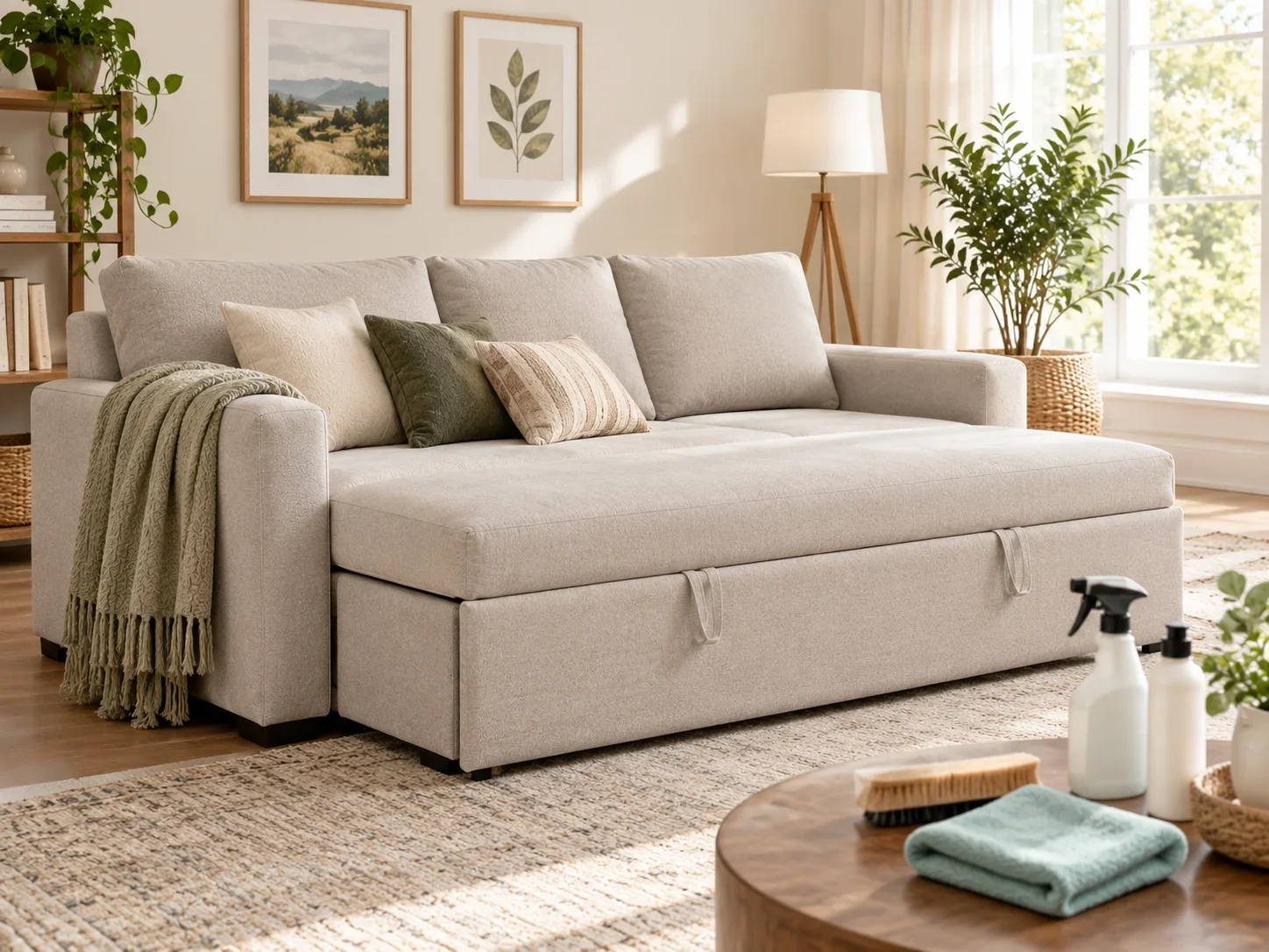 Sleeper Sofa Care & Maintenance - Protect and maintain your convertible sofa